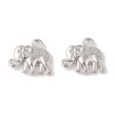 Vintage Elephant Charms X-PALLOY-ZN-47017-N-FF-1