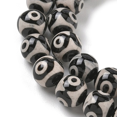 Tibetan Style dZi Beads Strands GG-CBA3DA1-06-1