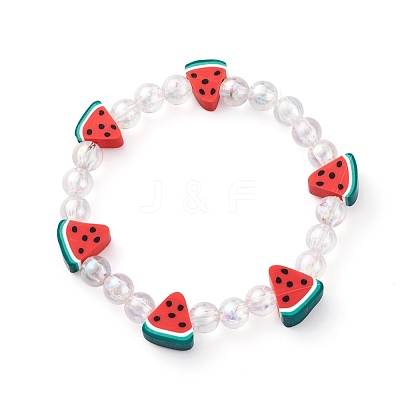Stretch Kids Bracelets BJEW-JB06325-02-1