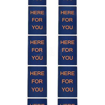 200Pcs Thank You Theme Stickers Roll DIY-M070-01H-1