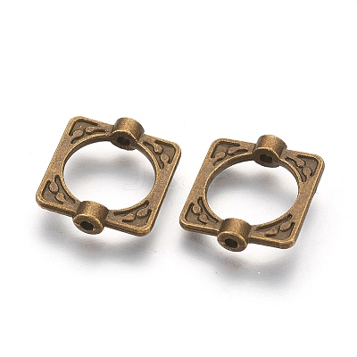 Tibetan Style Alloy Bead Frames LS-TIBEB-6761-AB-LF-1