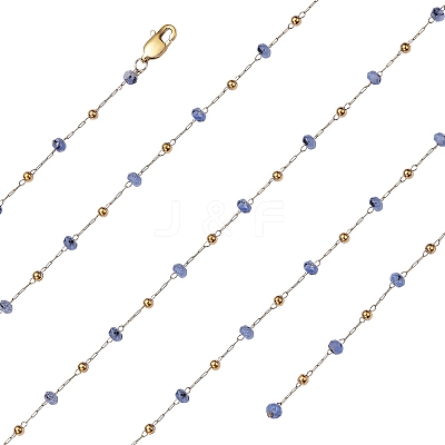 304 Stainless Steel Link Chain Necklaces NJEW-SW00051-1