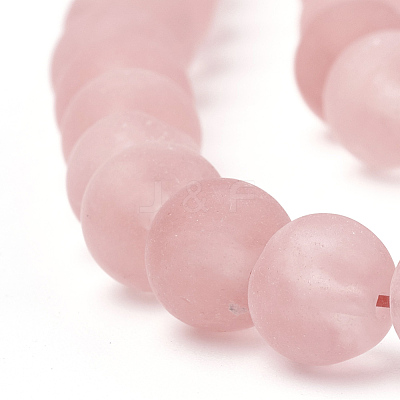 Cherry Quartz Glass Beads Strands X-G-T106-271-1