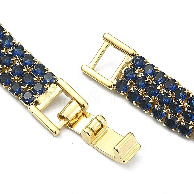 Cubic Zirconia Tennis Bracelets for Women Girl Gift BJEW-F450-04G-04-1