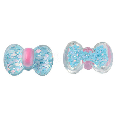 Transparent Epoxy Resin Cabochons CRES-N034-50A-1