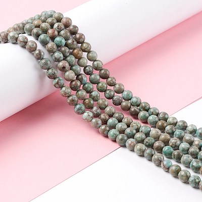 Natural Maifanite/Maifan Stone Beads Strands G-P451-01B-D-1