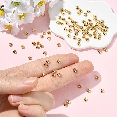 SHEGRACE Brass Beads XGR0052G-22G-1