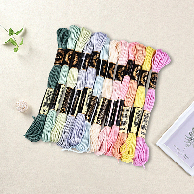 6-Ply Polyester Embroidery Floss OCOR-WH20074-01A-01-1