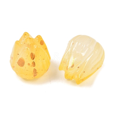 Opaque Acrylic Beads OACR-G054-04H-1