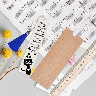 DIY Rectangle Bookmark Making Kits DIY-CP0006-84J-1
