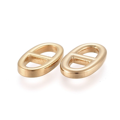 Ion Plating(IP) Stainless Steel Connector Charms X-STAS-F247-03-G-1