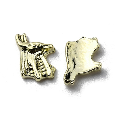 Alloy Cabochons MRMJ-WH0086-22D-LG-1