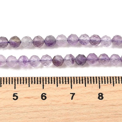 Natural Amethyst Beads Strands G-S387-A02-4mm-1