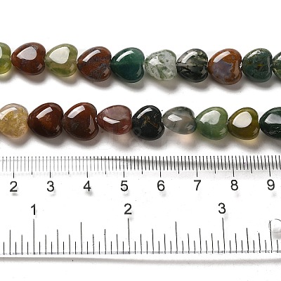 Natural Indian Agate Bead Strands X-G-R190-11-1