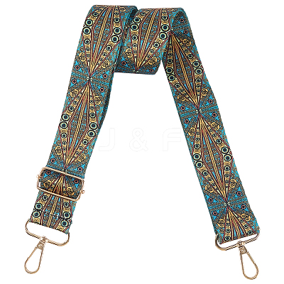 1Pc Evil Eye Pattern Adjustable Nylon Bag Straps AJEW-CL0003-40-1