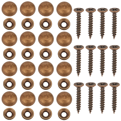 2 Bags Carbon Steel Screw FIND-GF0009-32B-1