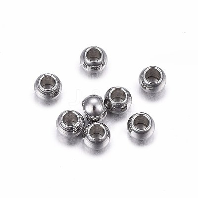 Tarnish Resistant 202 Stainless Steel Beads STAS-H467-07P-1