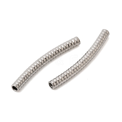 304 Stainless Steel Tube Beads STAS-B128-13D-P-1