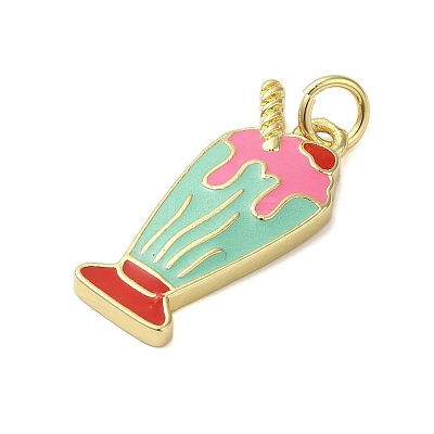 Rack Plating Brass Enamel Pendants KK-S372-03B-02-1