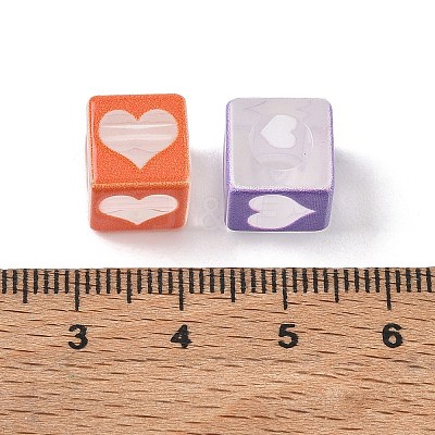Transparent Acylic European Beads AC-CBAE004-02B-1