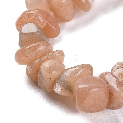 Natural Multi-Moonstone Chip Beads Strands X-G-M205-19A-1
