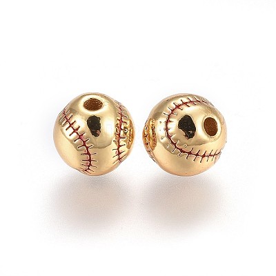 Brass Enamel Beads LS-KK-L179-06G-1