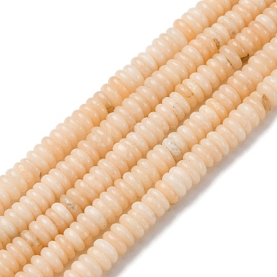 Natural Rouge Jade Beads Strands G-L624-H14-6x2mm-1