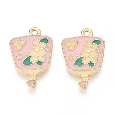 Alloy Enamel Pendants ENAM-T022-62C-1
