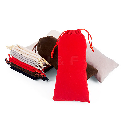 10Pcs Velvet Drawstring Pouches TP-TA0001-06A-1