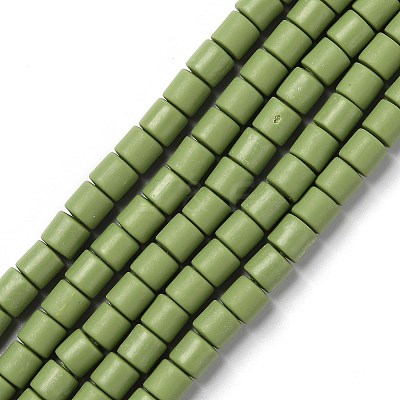 Handmade Polymer Clay Bead Strands CLAY-ZX006-01-105-1