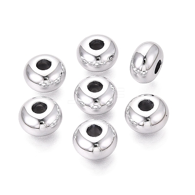 UV Plating Acrylic European Beads OACR-N160-26B-1