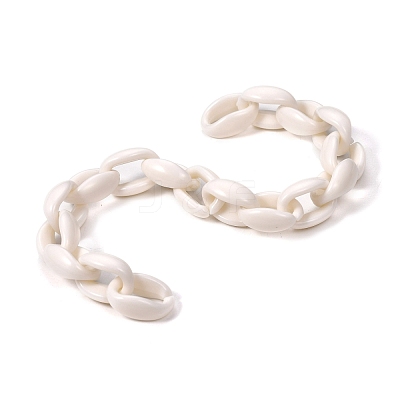 Handmade Acrylic Cable Chains AJEW-JB00690-09-1