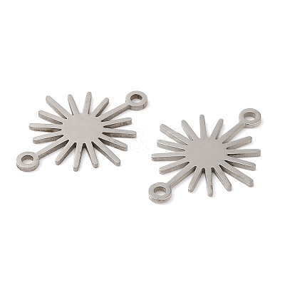 Non-Tarnish 201 Stainless Steel Connector Charms STAS-A084-02P-1