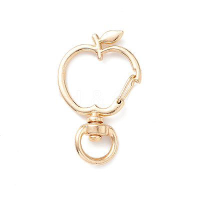 Apple Alloy Swivel Clasps FIND-L012-02KCG-1