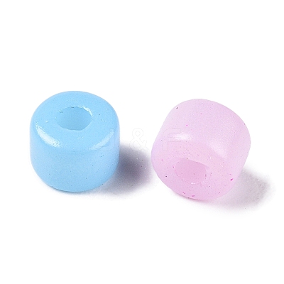 Opaque Baking Paint Glass Seed Beads SEED-T008-02-M01-1