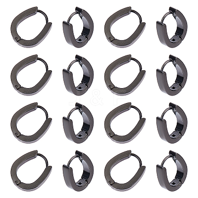10 Pairs 304 Stainless Steel Hoop Earrings EJEW-UN0001-73-1