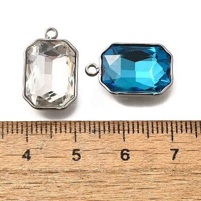 304 Stainless Steel Pendants STAS-Q346-07P-1