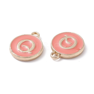 (Defective Closeout Sale Border damaged) Golden Plated Alloy Enamel Charms LS-ENAM-XCP0001-20Q-1