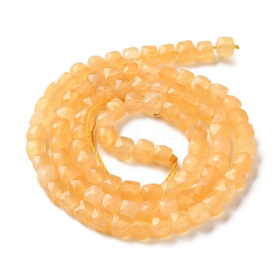 Natural Topaz Jade Beads Strands GG-NH0015-A01-4mm-1