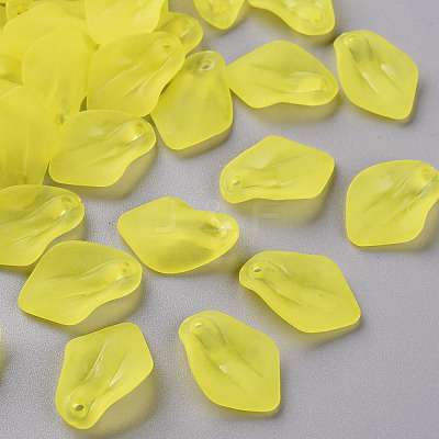 Transparent Frosted Acrylic Pendants MACR-S371-03A-717-1