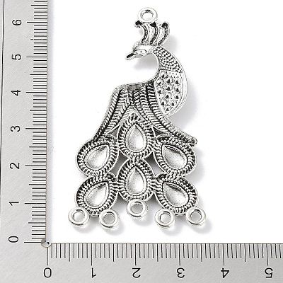 Tibetan Style Alloy Chandelier Component Links PALLOY-D027-07AS-1