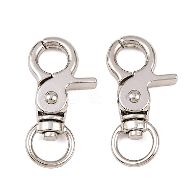 Alloy Swivel Clasps STAS-B121-02P-01-1-1