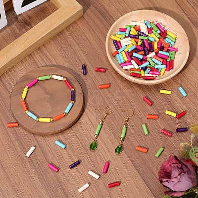 6 Strands Synthetic Turquoise Beads Strands TURQ-PA0001-03A-1