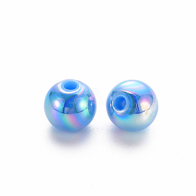 Opaque Acrylic Beads MACR-S370-D8mm-9-1