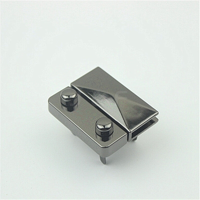 Zinc Alloy Twist Bag Lock Purse Catch Clasps PURS-PW0005-093B-1
