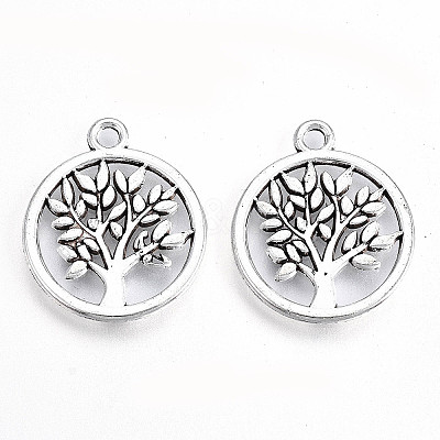 Tibetan Style Alloy Pendants LS-TIBE-S323-022AS-RS-1