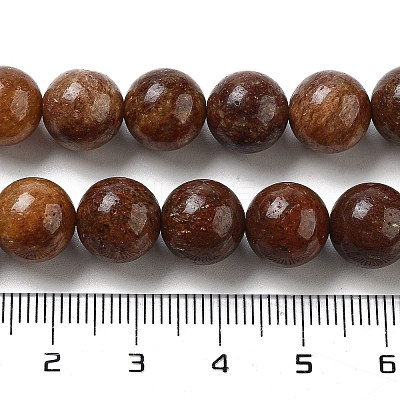 Natural Gemstone Beads Strands G-H045-A01-6MM-1