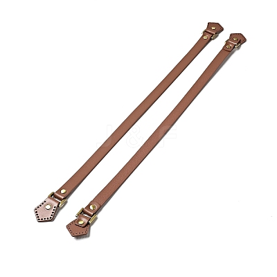 Arrow End Cowhide Leather Sew On Bag Handles FIND-D027-16B-1