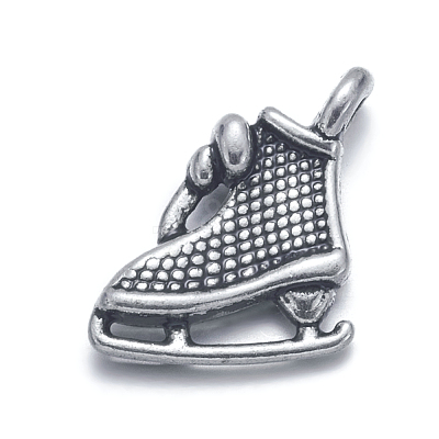 Tibetan Style Alloy Sport Pendants TIBEP-A100859-S-FF-1