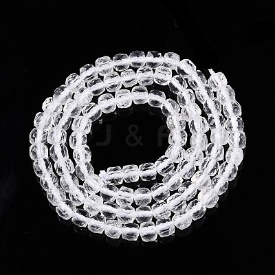 Natural Quartz Crystal Beads Strands G-N342-137-1